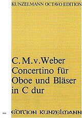 Carl Maria von Weber Notenblätter Concertino C-Dur