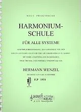 Hermann Wenzel Notenblätter Harmoniumschule