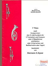  Notenblätter 7 Trios nach Komponisten des 18. Jahrhunderts