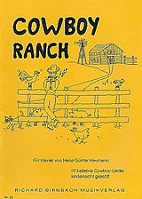 Hans-Günter Heumann Notenblätter Cowboy Ranch10 beliebte Cowboy-Lieder