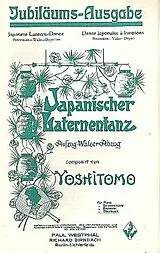 Karl Yoshitomo siehe: Zimmer Notenblätter Japanischer Laternentanz