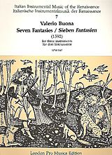 Valerio Buona Notenblätter 7 fantasias