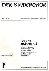 Günther Kretzschmar Notenblätter Geboren im Jahre Null Weihnachts