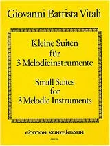 Giovanni Battista Vitali Notenblätter Kleine Suite