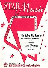 Günther Wittkop Notenblätter Ich liebe die Sonne, den Mond und die Sterne