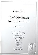  Notenblätter I left my Heart in San Francisco
