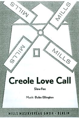 Duke Ellington Notenblätter Creole love call