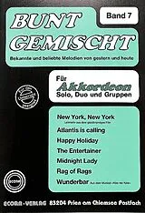  Notenblätter Bunt gemischt Band 7