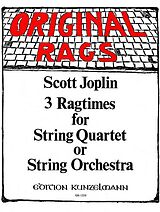 Scott Joplin Notenblätter 3 Ragtimes