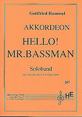 Gottfried Hummel Notenblätter Hello Mister Bassman Soloband