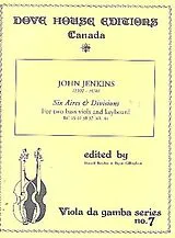 John Jenkins Notenblätter 6 Airs and Divisions for