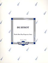 Charles de Bériot Notenblätter 12 short easy progressive Duets