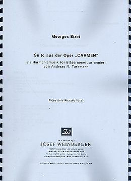 Georges Bizet Notenblätter Suite aus der Oper Carmen