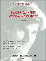 Daniel Schnyder Notenblätter Bläserquintett