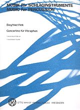 Siegfried Fink Notenblätter Concertino für Vibraphon und