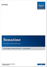 Erich Opitz Notenblätter Sonatine in 3 Sätzen für