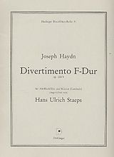 Franz Joseph Haydn Notenblätter Divertimento F-Dur für