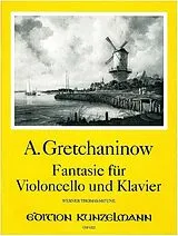 Alexander Gretchaninoff Notenblätter Fantasie