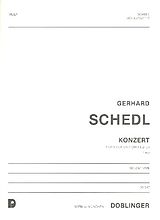 Gerhard Schedl Notenblätter KONZERT FUER VIOLA UND ORCHESTER