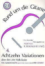 Werner Kämmerling Notenblätter 18 Variationen über 3 alte Volkslieder