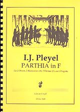 Ignaz Joseph Pleyel Notenblätter Parthia F-Dur für 2 Oboen