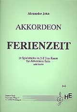 Alexander Jekic Notenblätter Ferienzeit