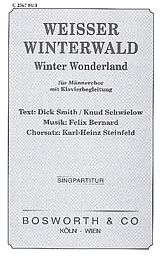  Notenblätter Weisser Winterwald