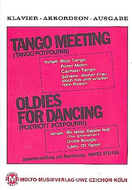  Notenblätter Tango Meeting und Oldies for Dancing