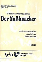 Peter Iljitsch Tschaikowsky Notenblätter 4 Sätze nach der Nussknacker-Suite