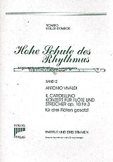 Antonio Vivaldi Notenblätter Concerto Il Cardellino op.10,3 für 3 Flöten