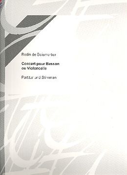 Joseph Bodin de Boismortier Notenblätter Concert