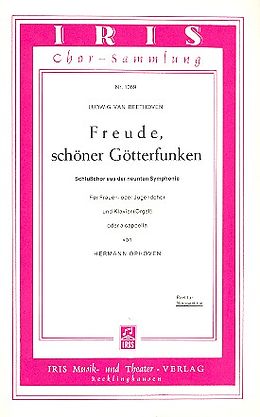 Ludwig van Beethoven Notenblätter Freude schöner Götterfunken