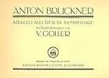 Anton Bruckner Notenblätter Adagio aus der Sinfonie Nr.7