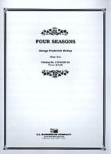 George Frederick McKay Notenblätter Four Seasons Suite for 3 flutes