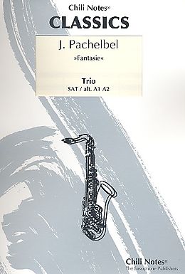 Johann Pachelbel Notenblätter Fantasie für 3 Saxophone
