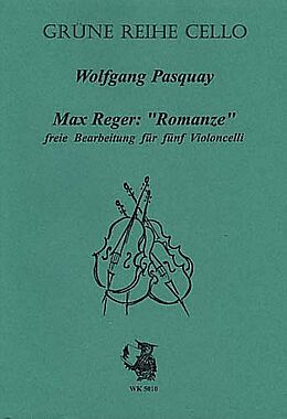 Max Reger Notenblätter Romanze Freie Bearbeitung