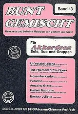  Notenblätter Bunt gemischt Band 13