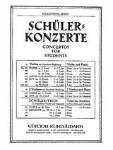 Hans Sitt Notenblätter Schülerkonzert a-Moll op.93