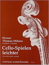 Werner Thomas-Mifune Notenblätter Cello-Spielen leichter