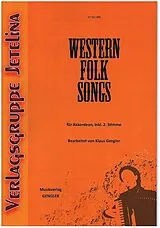  Notenblätter Western Folk Songs