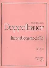 Josef Friedrich Doppelbauer Notenblätter Intonationsmodelle zum Österreichteil