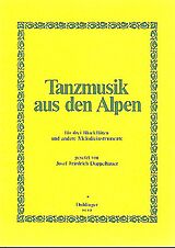  Notenblätter Tanzmusik aus den Alpen