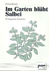  Notenblätter Im Garten blüht Salbei 25 ungarische