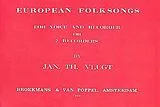 Jan Vlugt Notenblätter European Folksongs for voice and