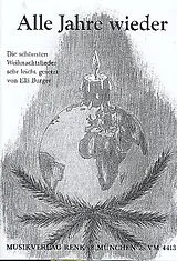  Notenblätter Alle Jahre wieder für Klavier