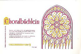  Notenblätter Choralbüchlein