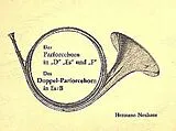 Hermann Neuhaus Notenblätter Das Parforcehorn in D, Es und F