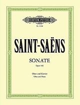 Camille Saint-Saens Notenblätter Sonate op.166