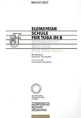 Bruno Uetz Notenblätter Elementarschule für Tuba in B