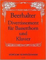 Alois Beerhalter Notenblätter Divertissement